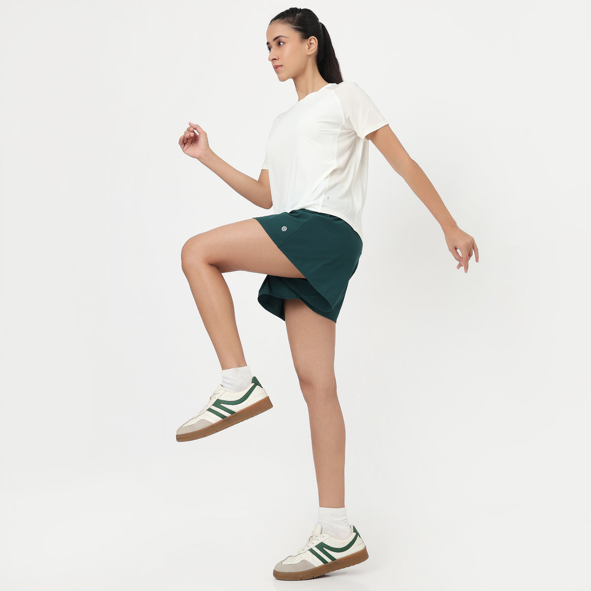 Airdry® Sprinter Lightweight Layered Shorts with Built-In Tights
