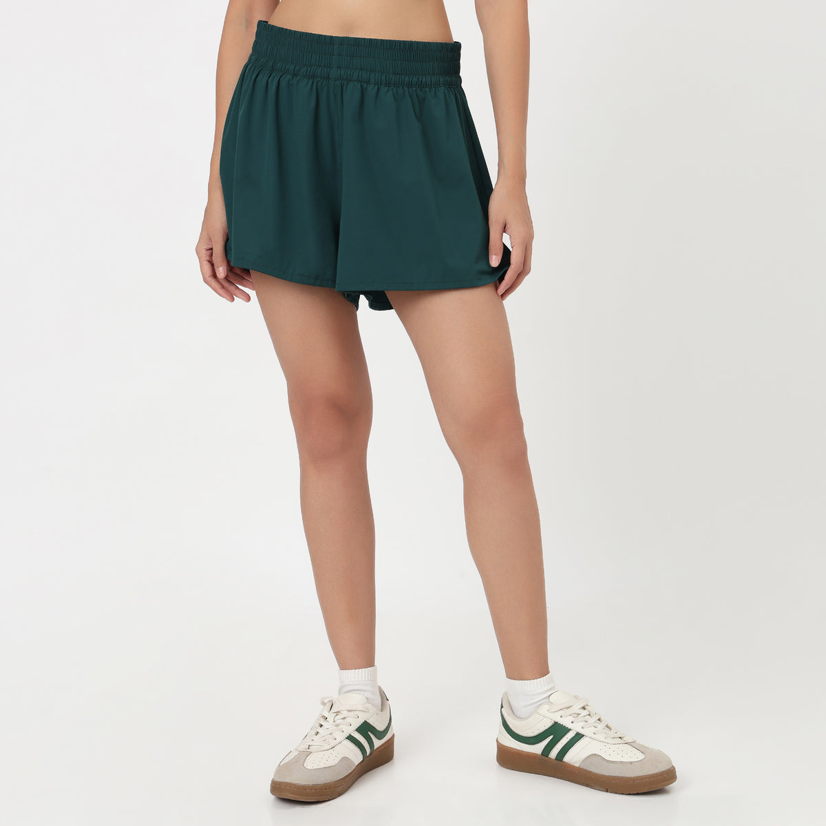Airdry® Sprinter Lightweight Layered Shorts with Built-In Tights
