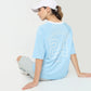 Oversize Printed V-Neck T-Shirt