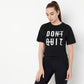 Boxy Fit Graphic Round Neck T-Shirt