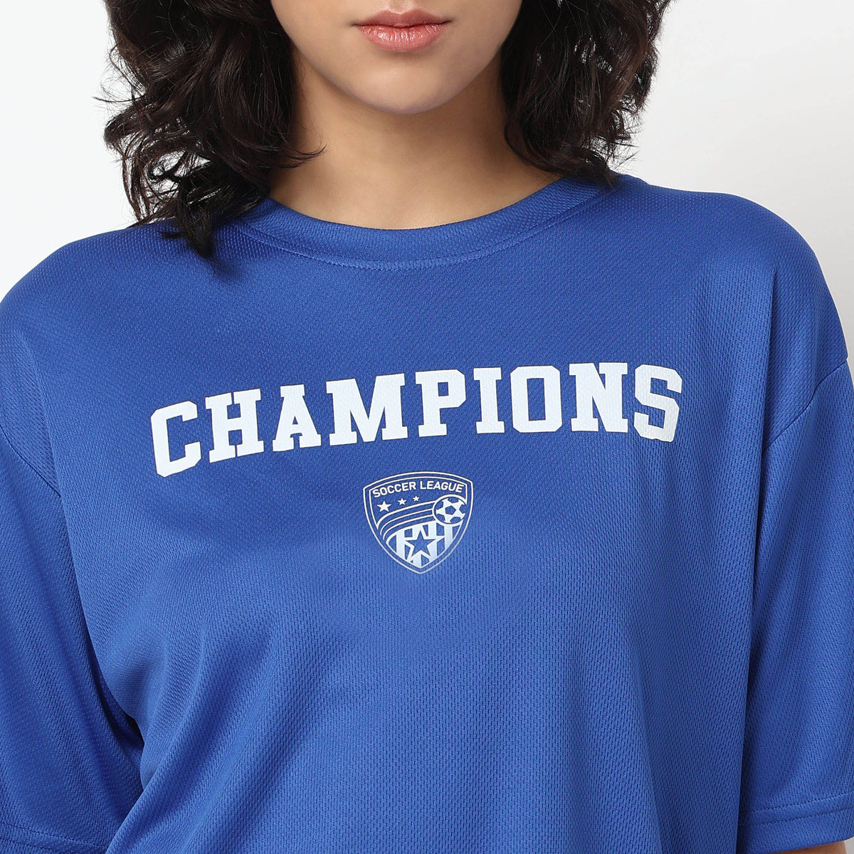 Buy Women Oversize Graphic Short Sleeve T-Shirt  - Style Union