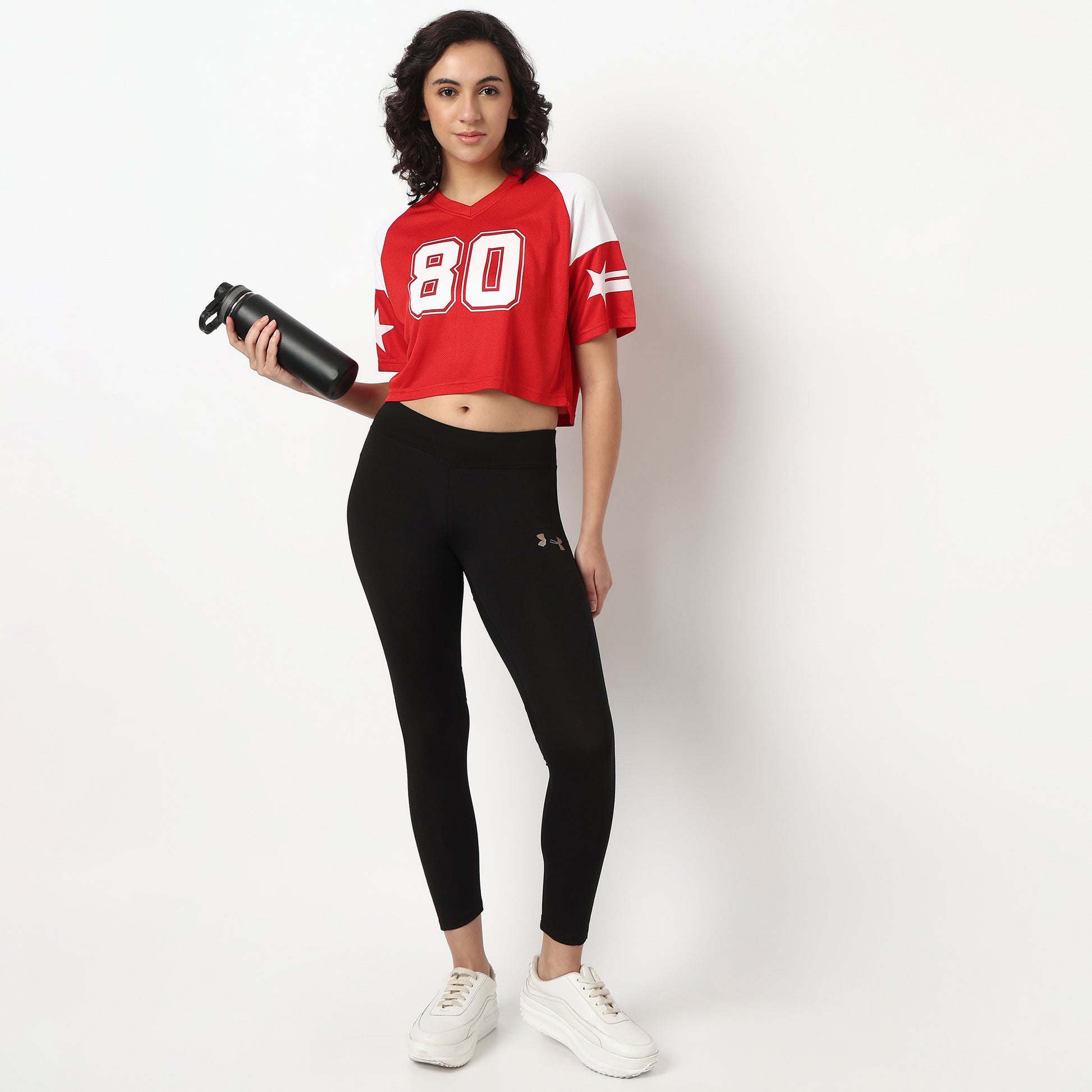 Buy Women Boxy Fit Graphic Short Sleeve T-Shirt  - Style Union