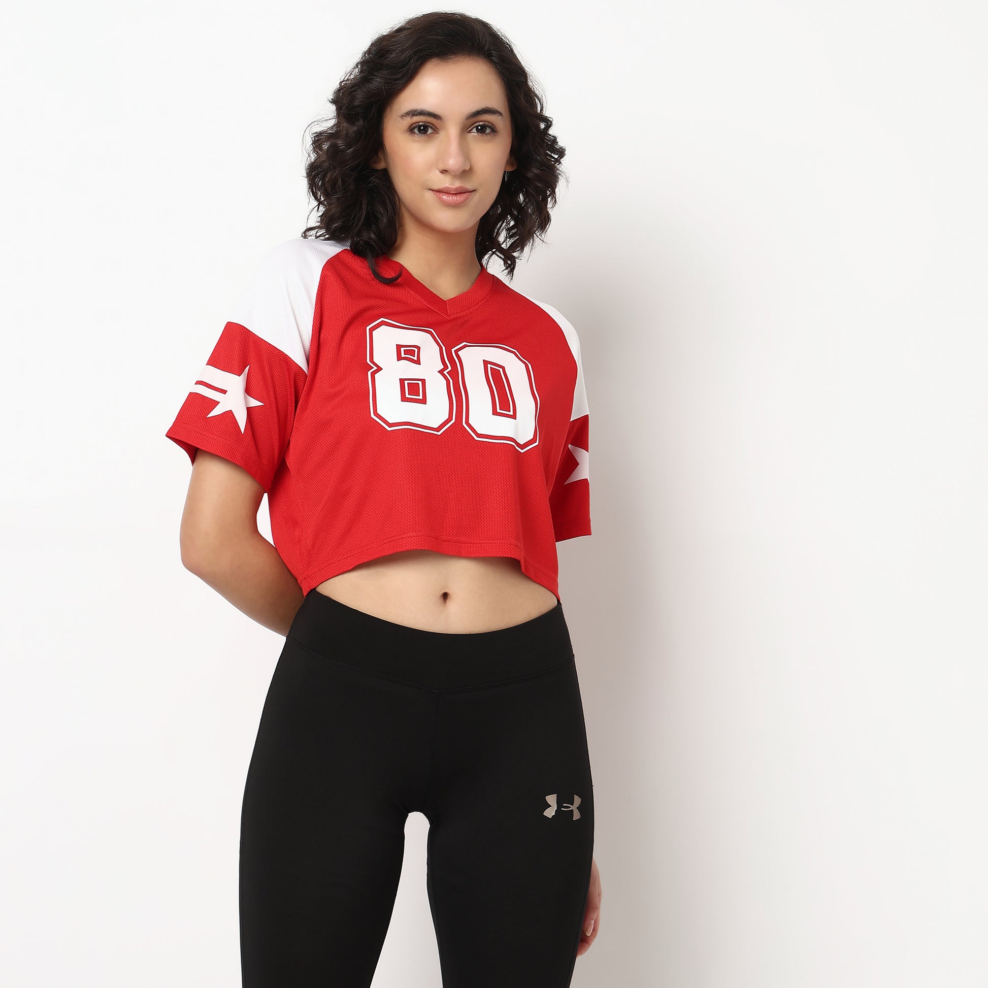 Buy Women Boxy Fit Graphic Short Sleeve T-Shirt  - Style Union