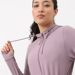 Airdry Solid Hoodie Jacket