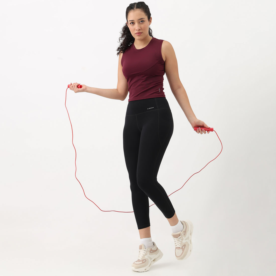 Airdry - Dryfit Tank - Slim Fit Solid Performance Tee