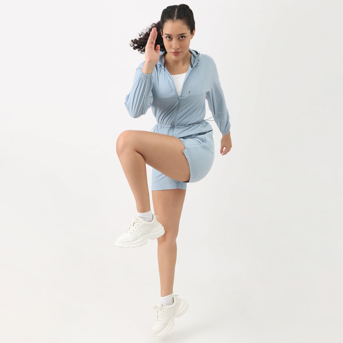 Airdry Solid Hoodie Jacket