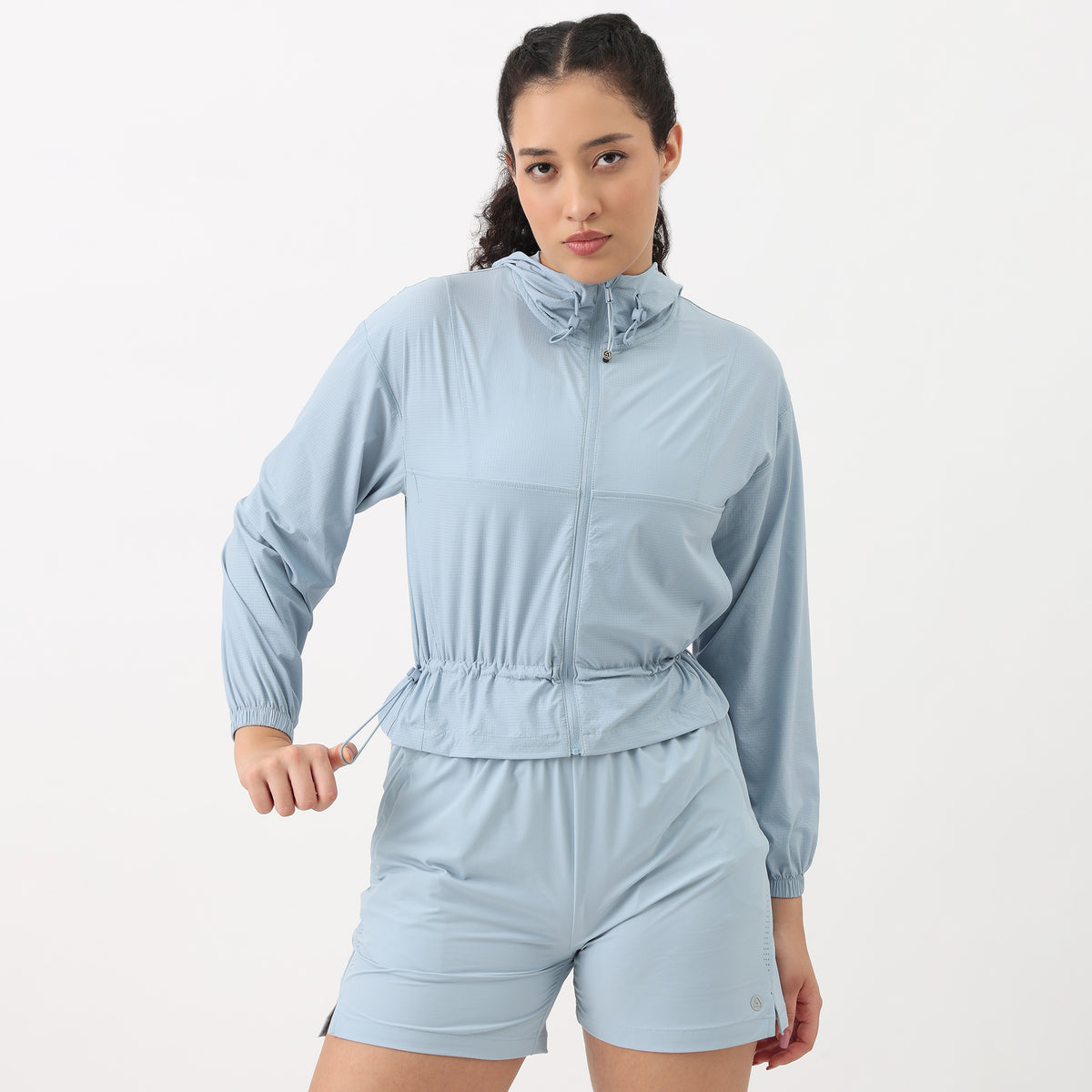 Airdry Solid Hoodie Jacket