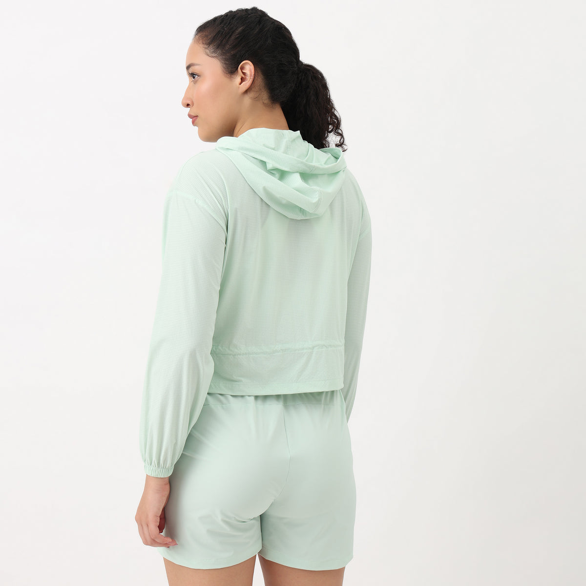 Airdry Solid Hoodie Jacket