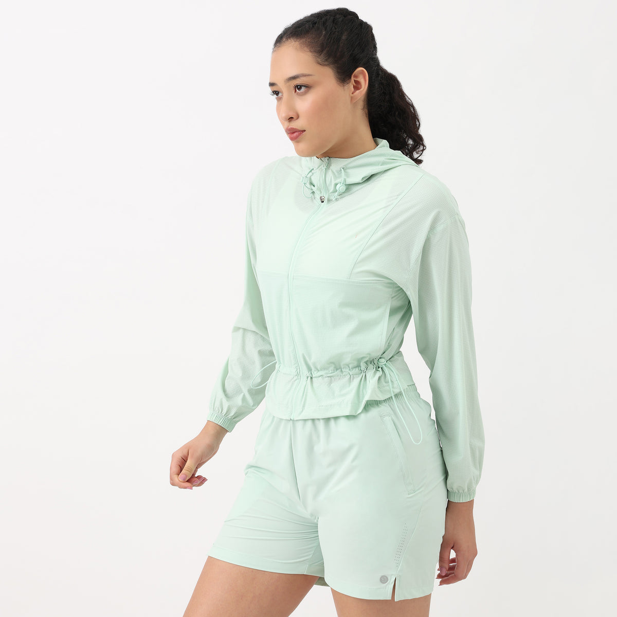 Airdry Solid Hoodie Jacket
