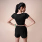 Sculpt Tee – Airdry® Cropped T-Shirt – Sculpt Fit, Lightweight Comfort