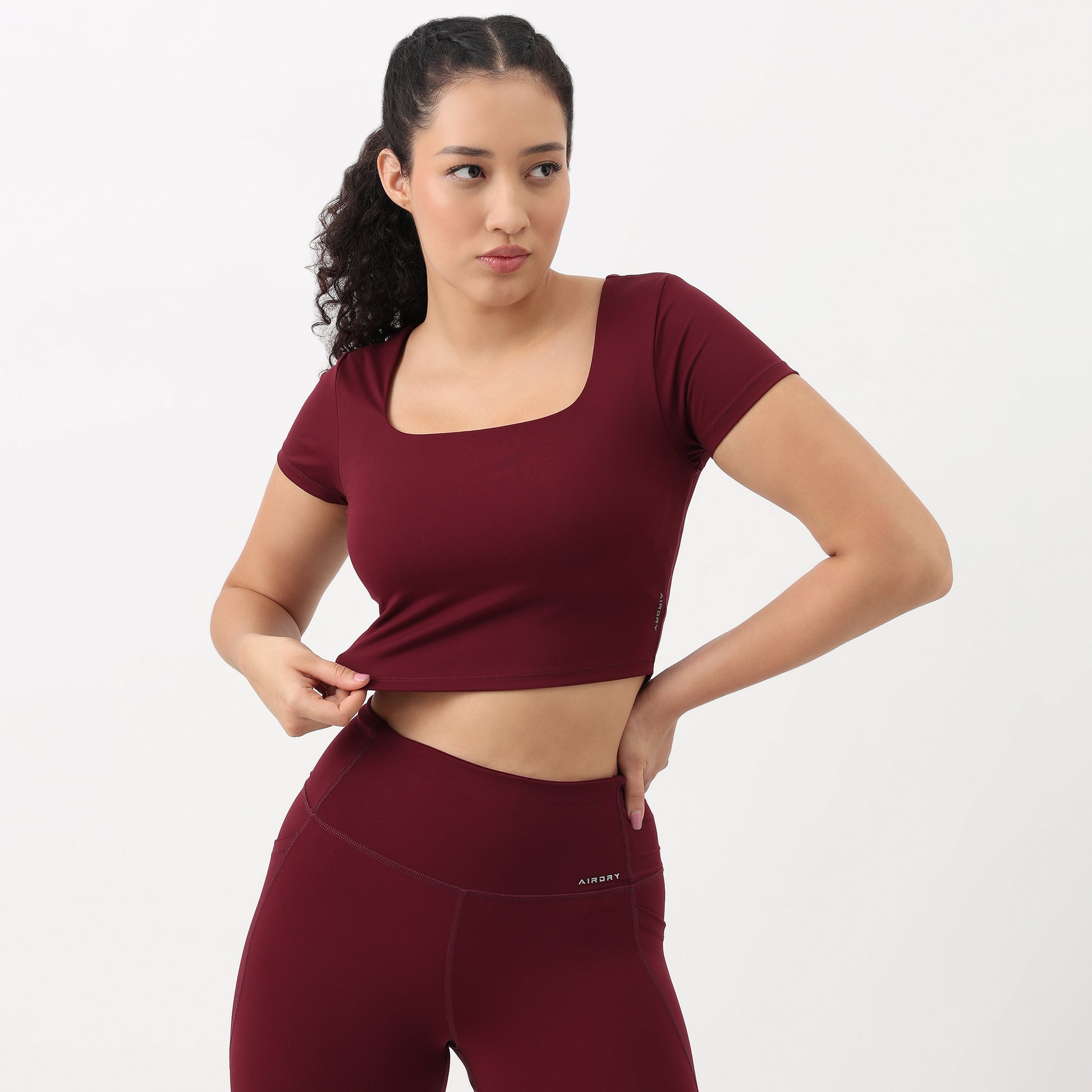 Airdry - Aviator –  Solid Regular Fit T-Shirt