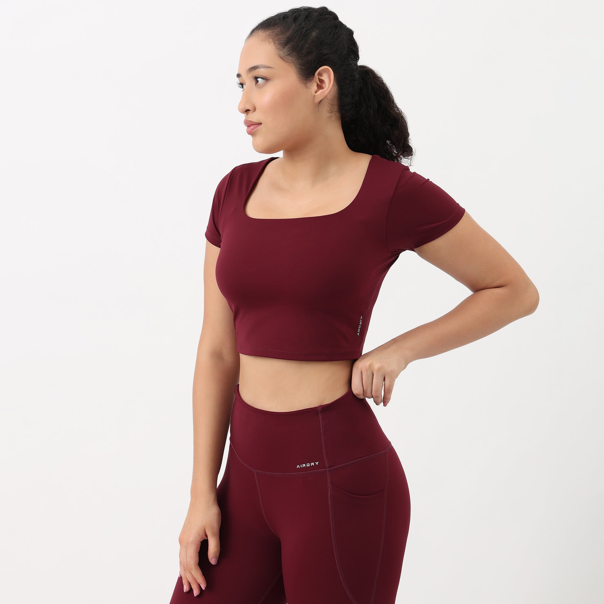 Airdry - Aviator –  Solid Regular Fit T-Shirt
