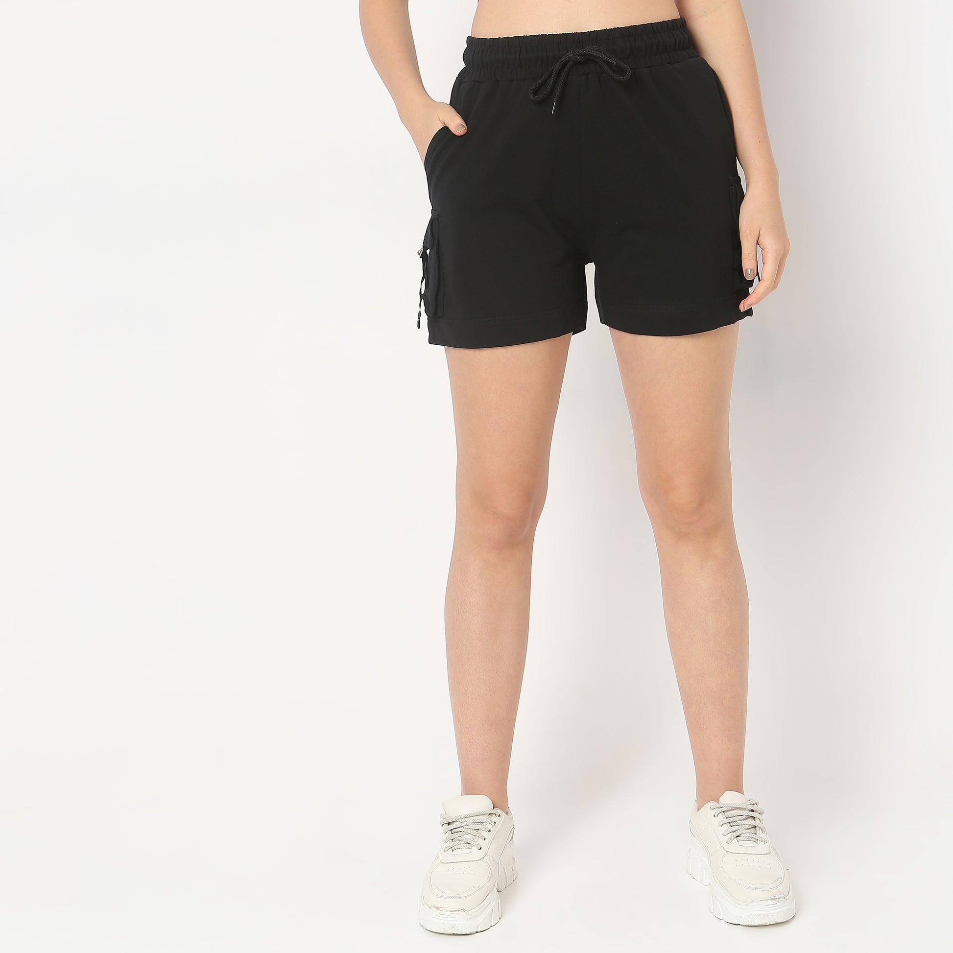 Mid Rise Shorts