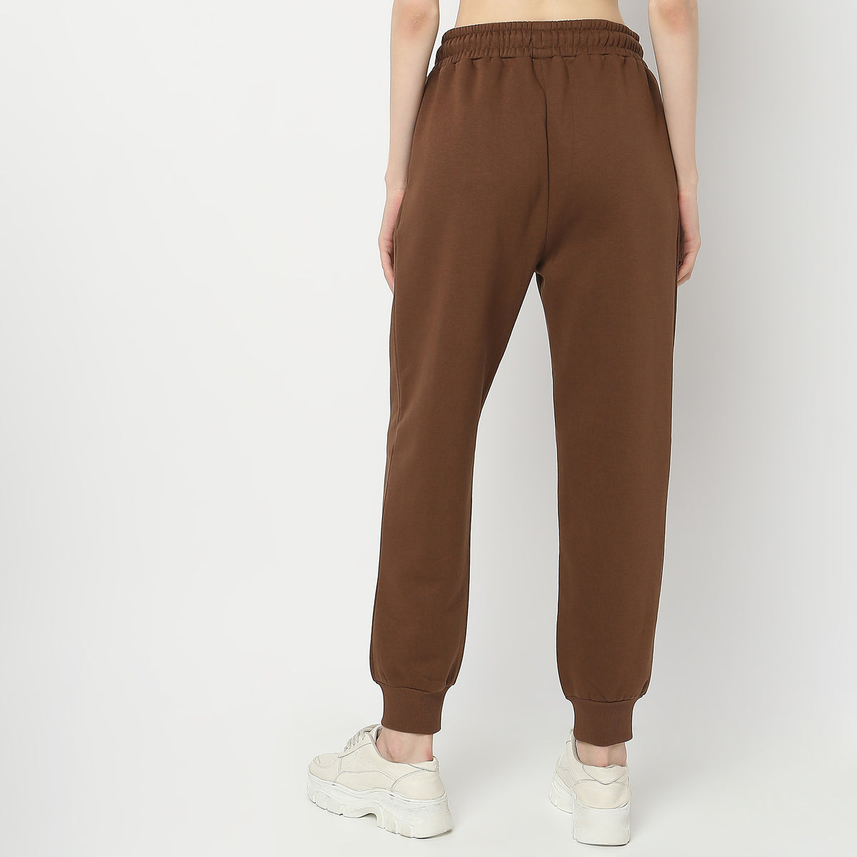 Relaxed Fit High Rise Joggers