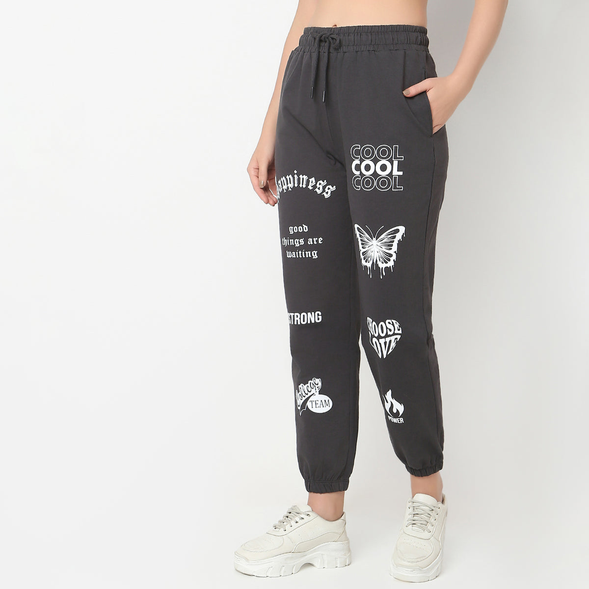 Relaxed Fit Sports Joggers