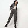 Buy Women Relaxed Fit Solid Ankle Length High Rise Joggers  - Style Union
