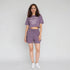 Cotton High Rise Shorts