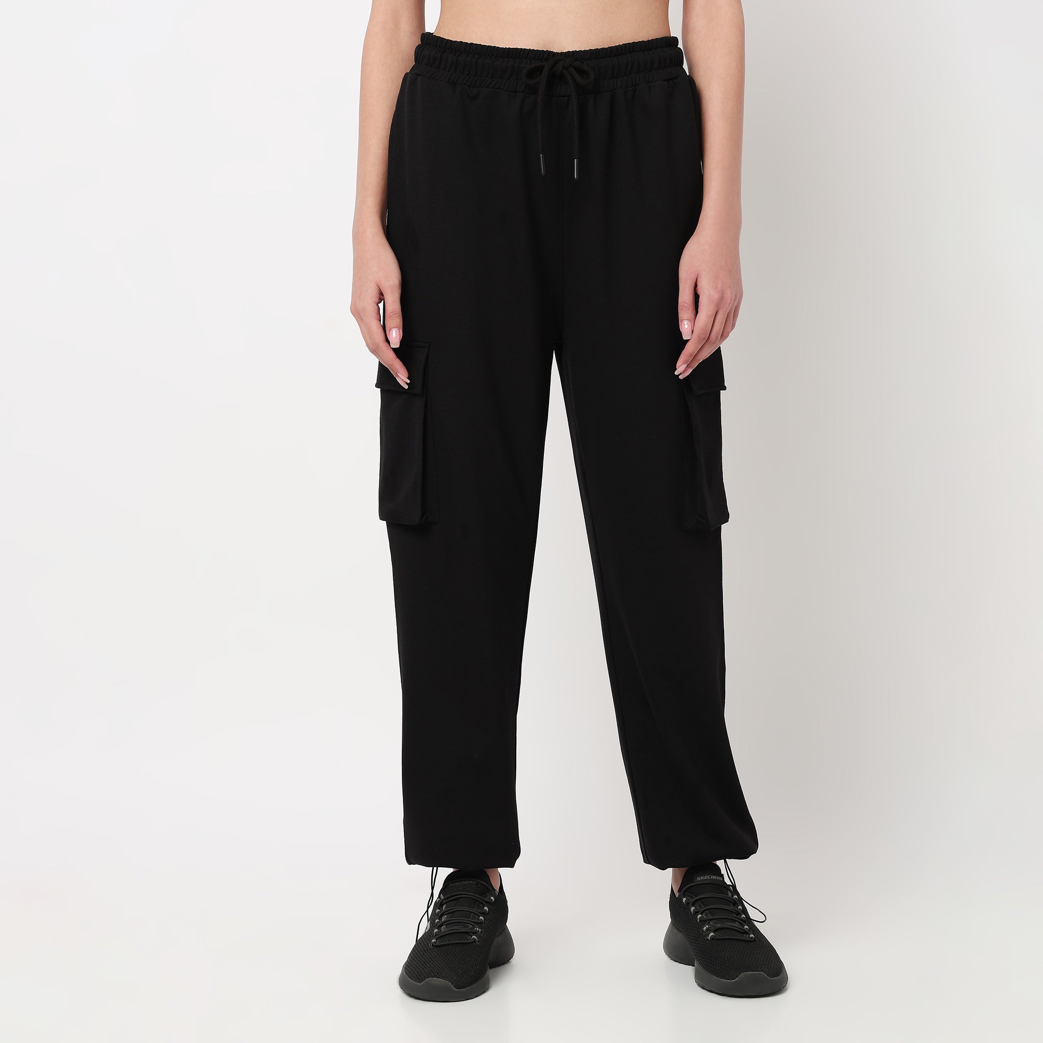 High Rise Jogger With Pocket
