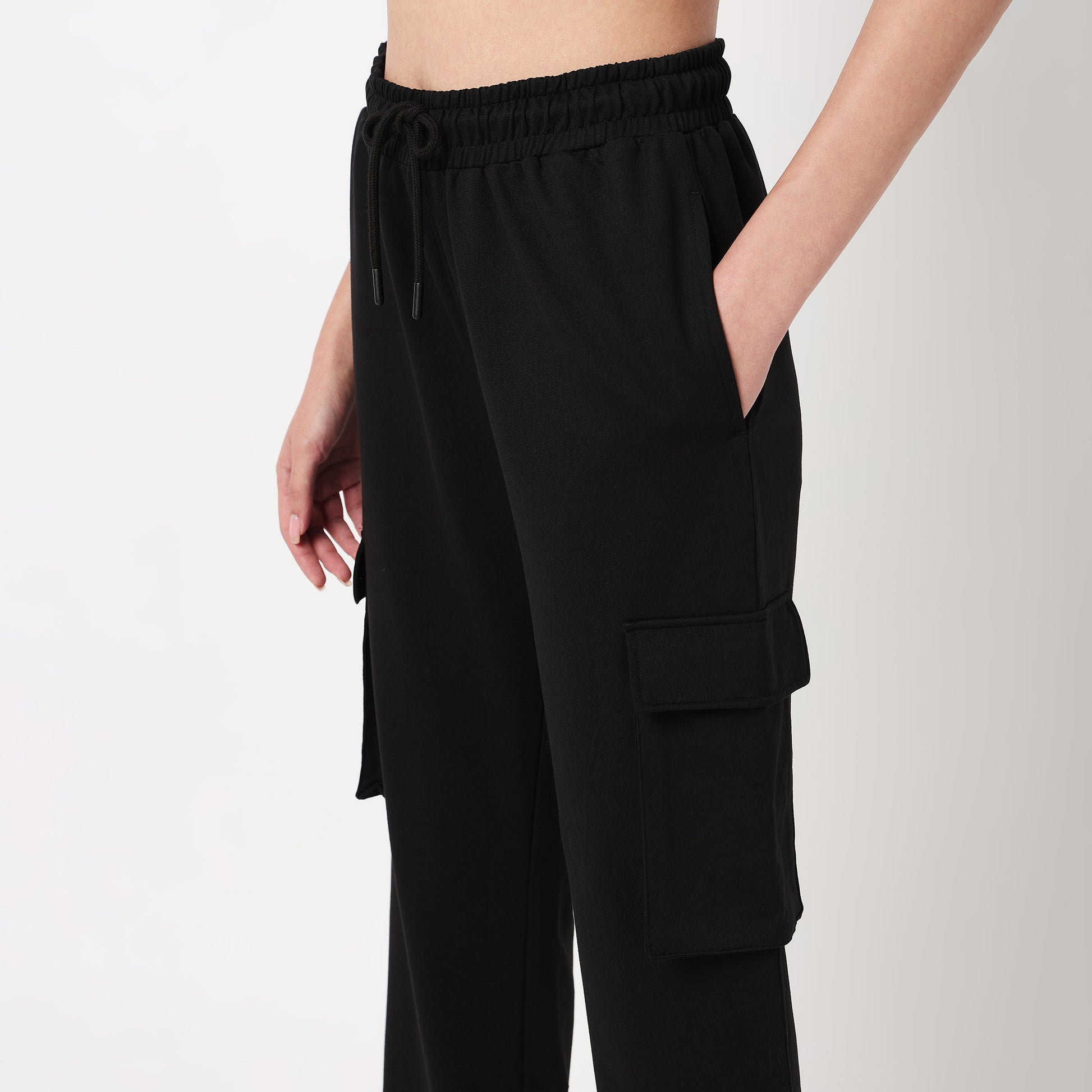 High Rise Jogger With Pocket