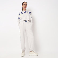 Relaxed Fit High Rise Joggers