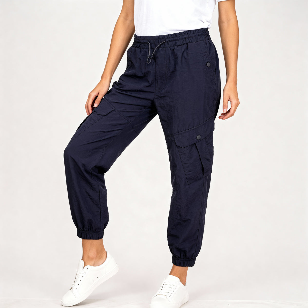 High Rise Tech Jogger With Functional Pockets