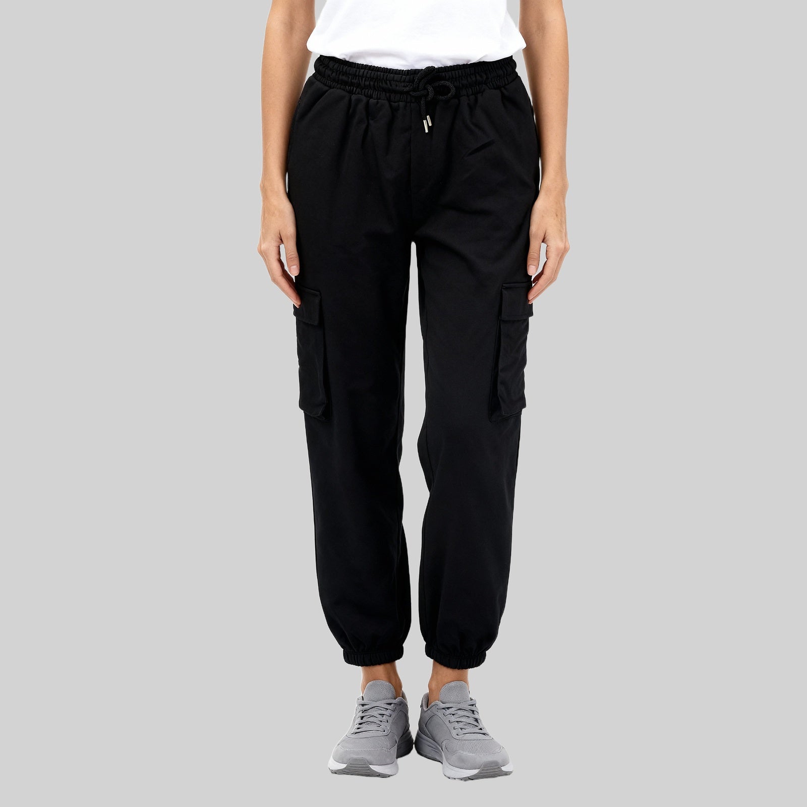 Cotton High Rise Joggers