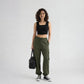 Cotton High Rise Graphic Joggers