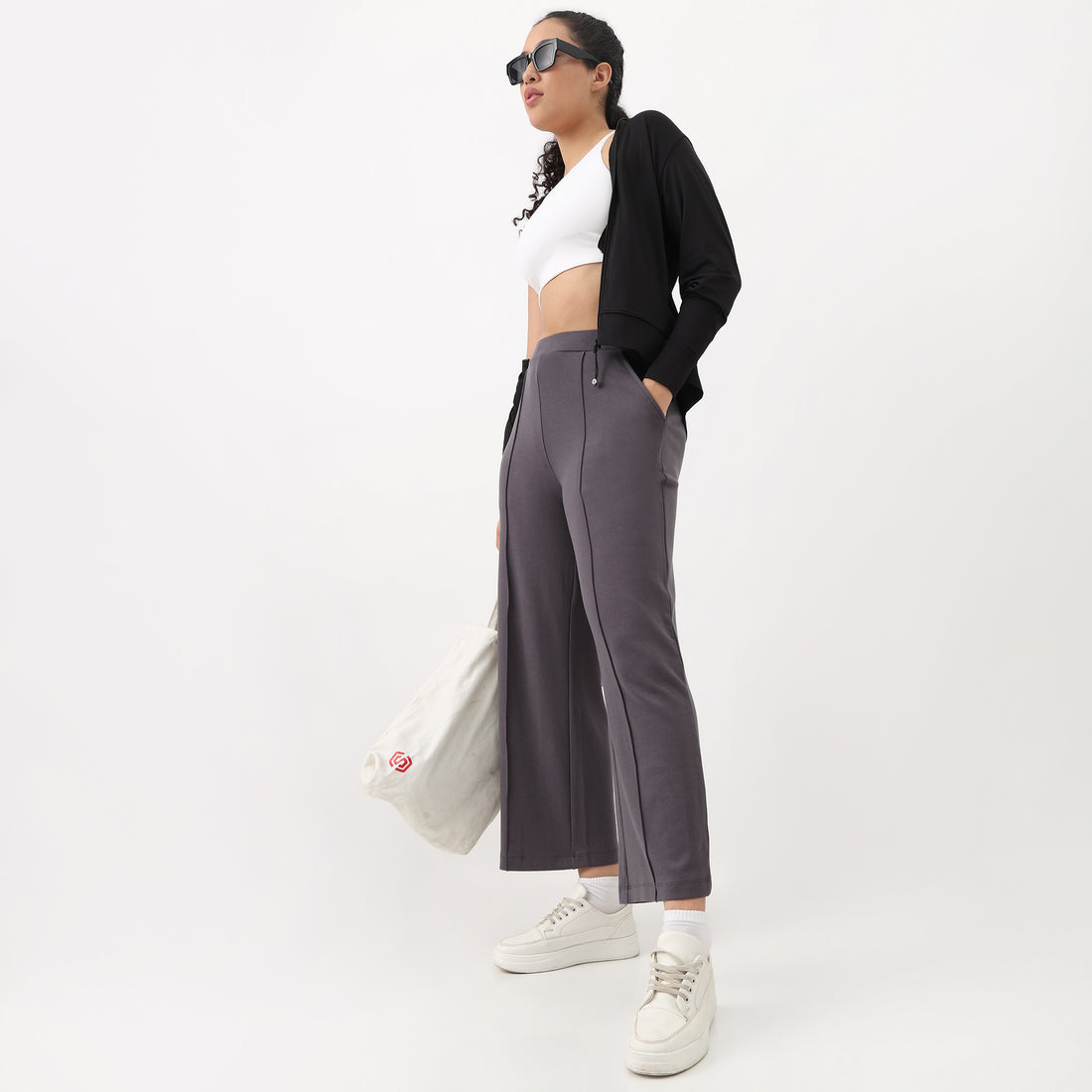 Airdry Relaxed Fit High Rise Trackpants
