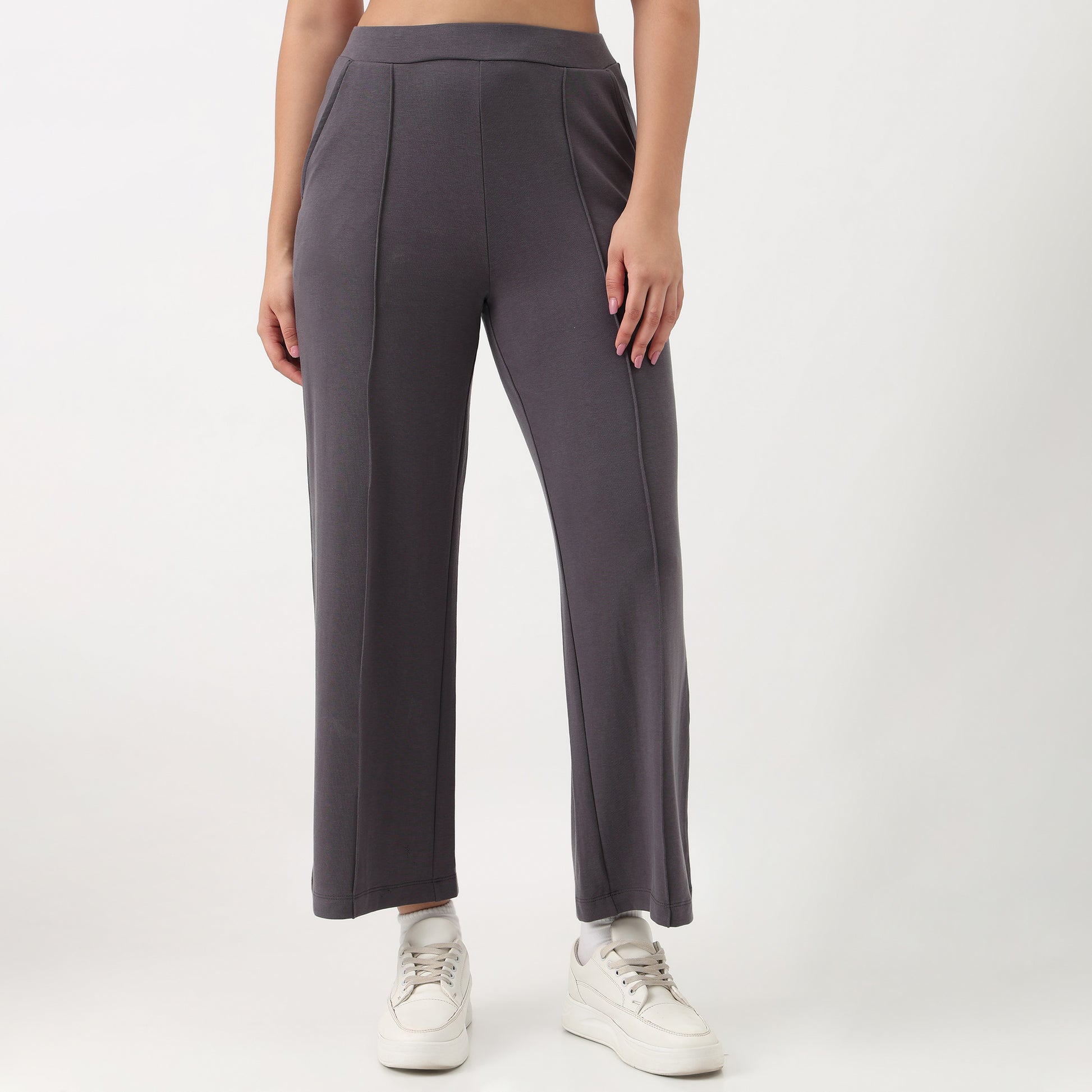 Airdry Relaxed Fit High Rise Trackpants