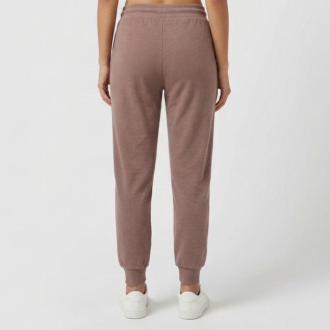 Solid Mid Rise Trackpant