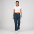 Solid High Rise Trackpants