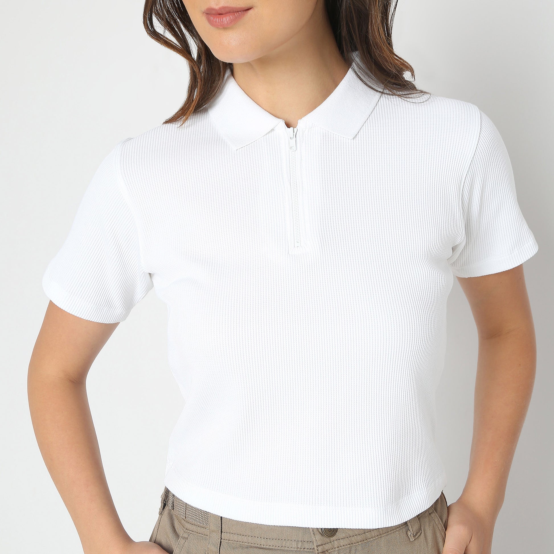 Slim Fit Solid T-Shirt