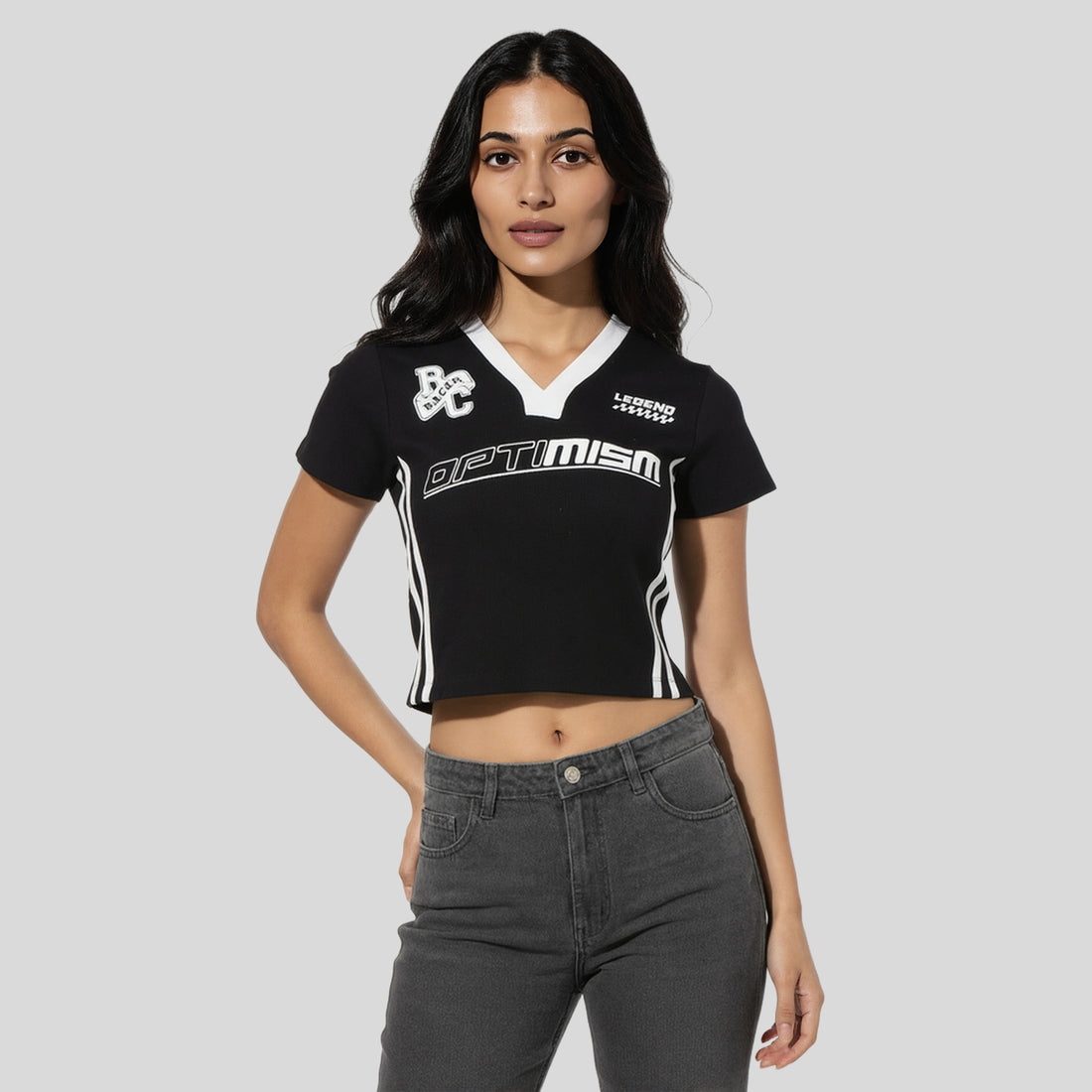 V-Neck Graphic T-Shirt