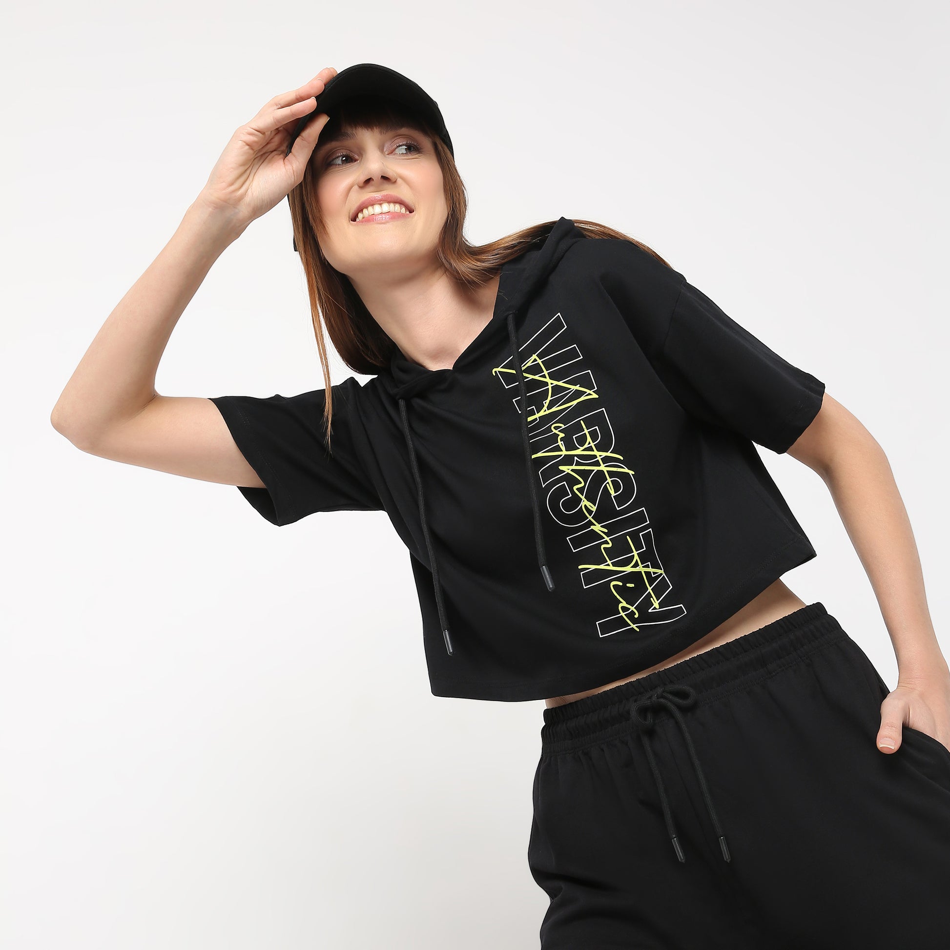 Regular Fit Graphic Hoodie T-Shirt