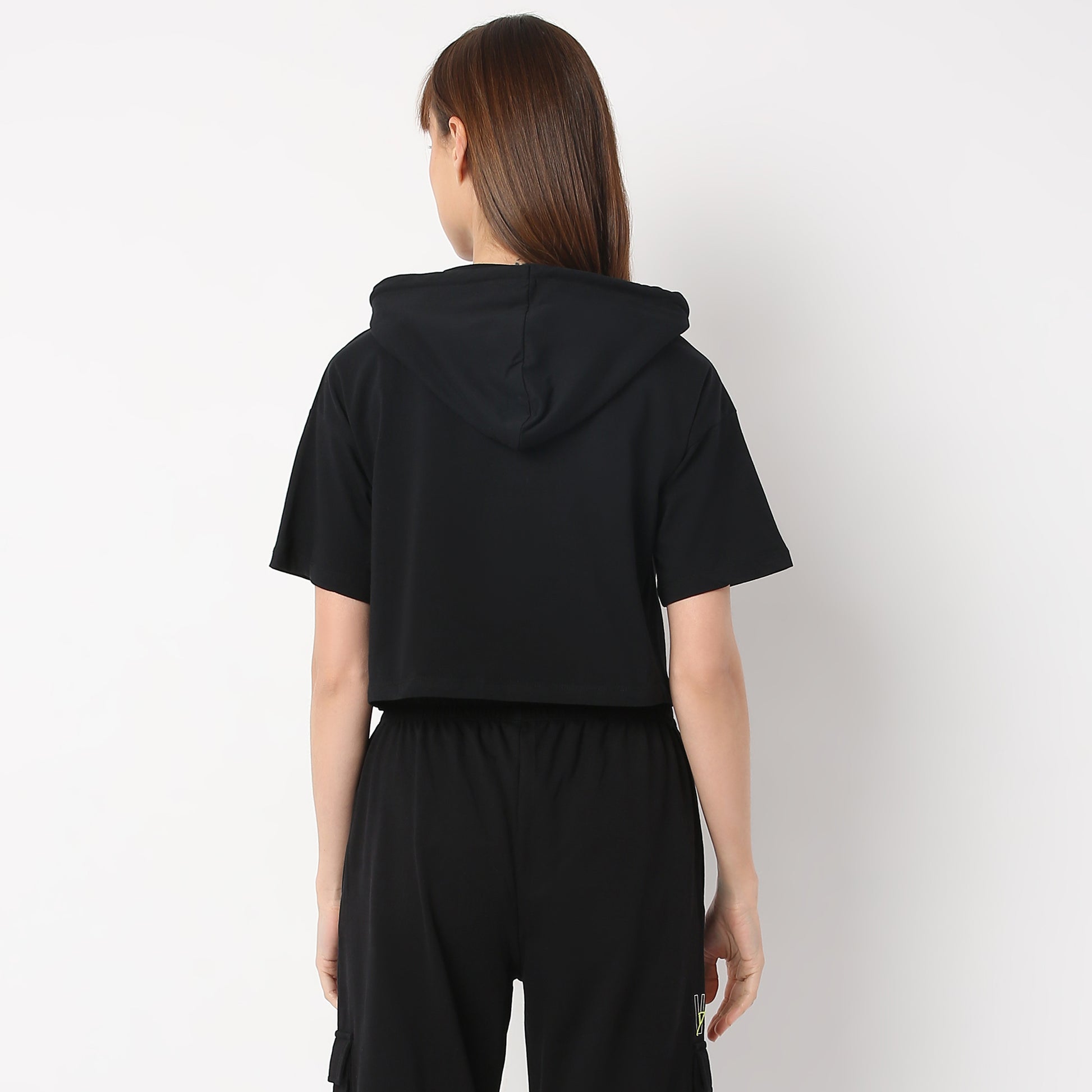 Regular Fit Graphic Hoodie T-Shirt