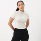 Airdry - High Neck and Zipper Slim Fit T-Shirt