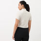 Airdry - High Neck and Zipper Slim Fit T-Shirt