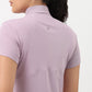 Airdry - High Neck and Zipper Slim Fit T-Shirt