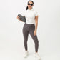 Airdry - High Neck and Zipper Slim Fit T-Shirt