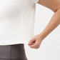 Airdry - High Neck and Zipper Slim Fit T-Shirt