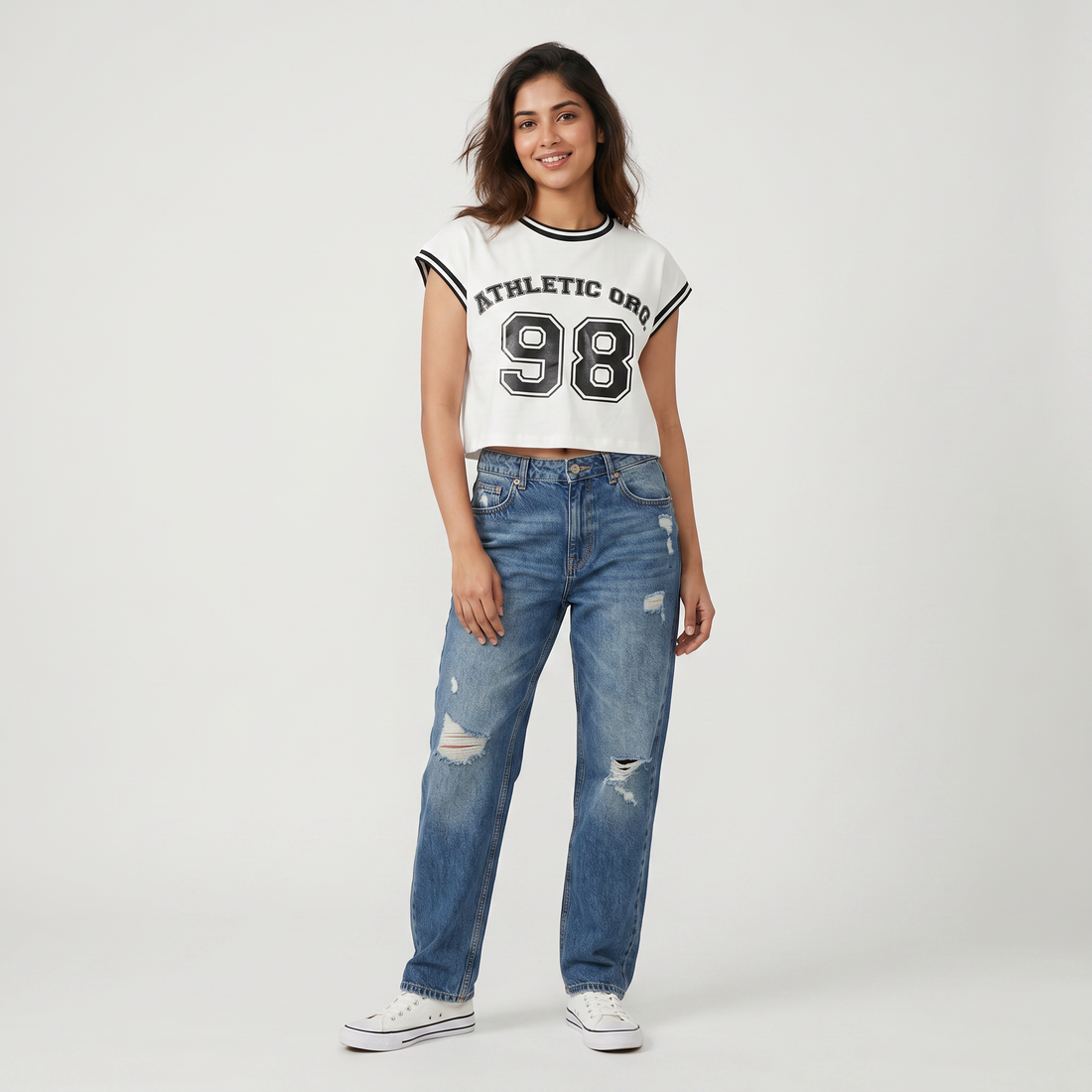 Cotton Graphic Boxy T-Shirt