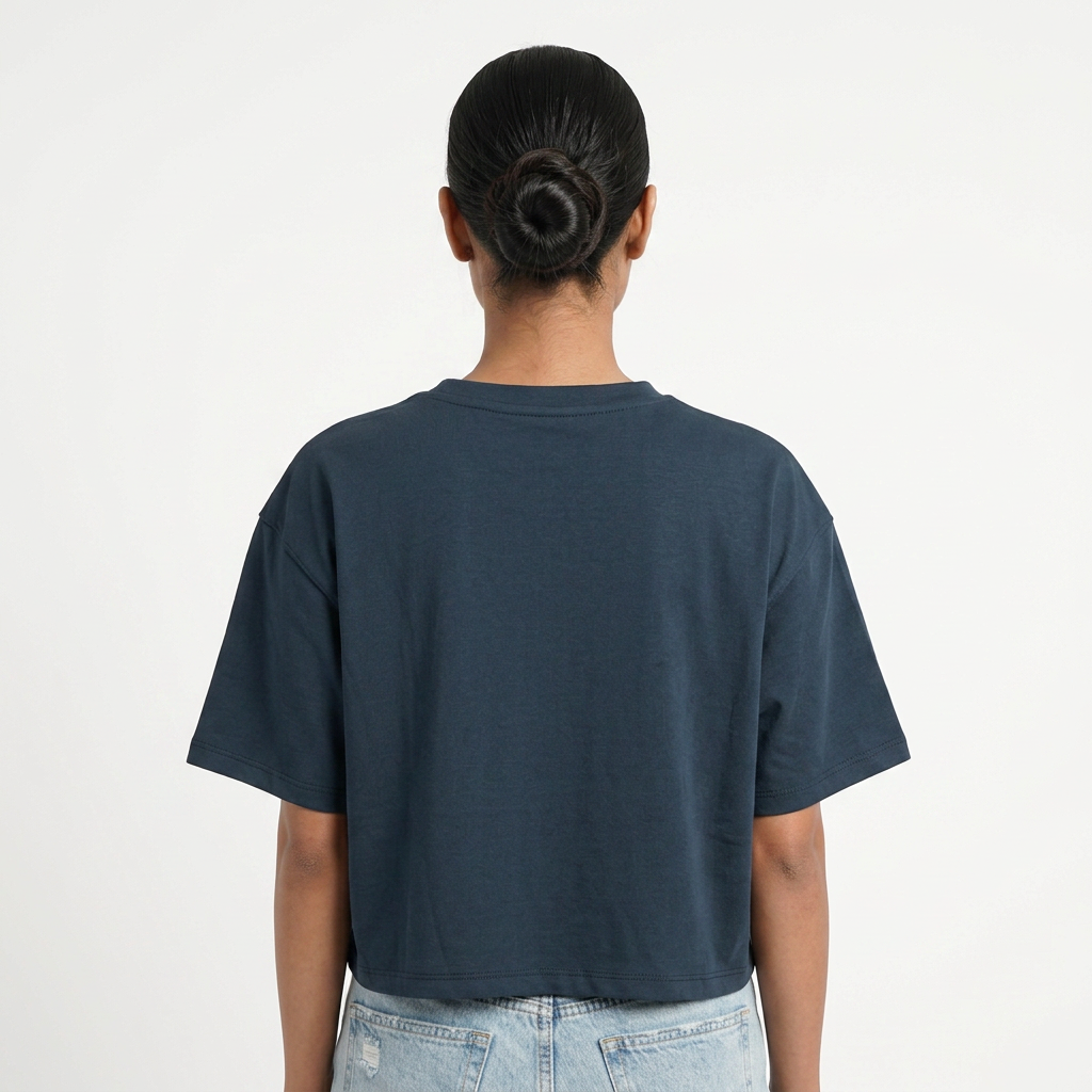 Boxy Fit Cropped T-Shirt