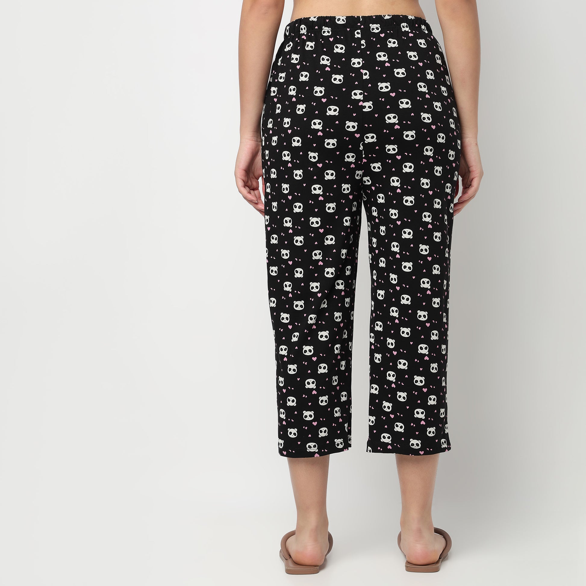 Cotton Printed Core Capri
