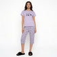 Cotton Printed Lounge Capris