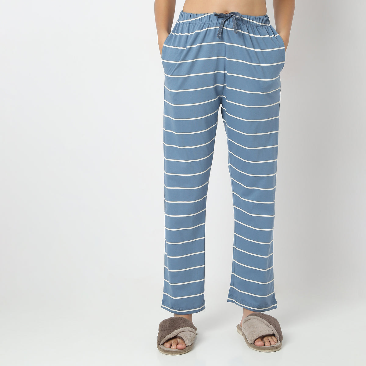 Striped Full Length Lounge Pyjamas