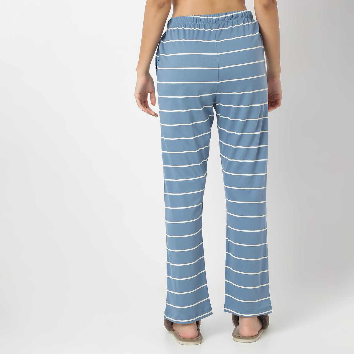 Striped Full Length Lounge Pyjamas