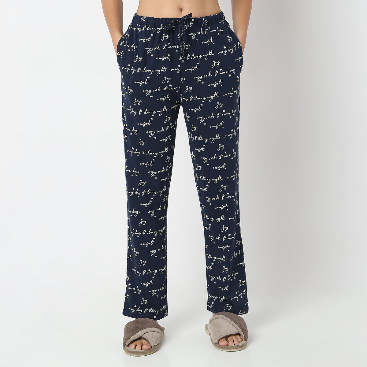 Printed Full Length Lounge Pyjamas