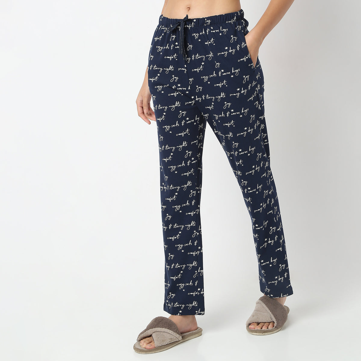 Printed Full Length Lounge Pyjamas