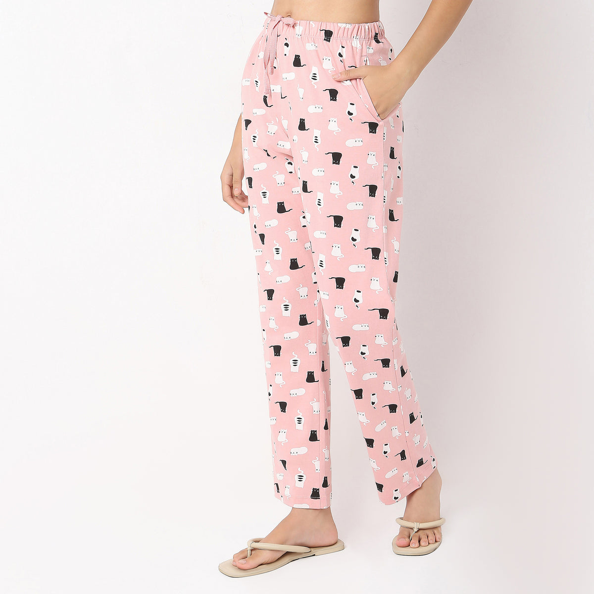 Printed Full Length Lounge Pyjamas