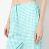 Checkered Ankle Length Core Pyjamas